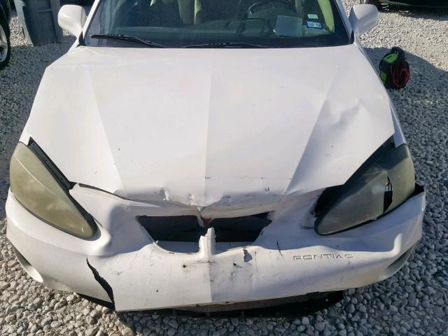 2G2WP552581101200 - 2008 PONTIAC GRAND PRIX WHITE photo 7