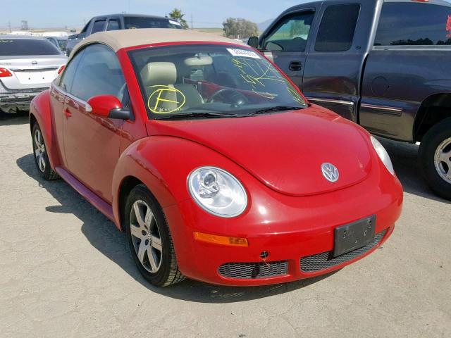 3VWRG31Y26M327057 - 2006 VOLKSWAGEN NEW BEETLE Qırmızı foto 1