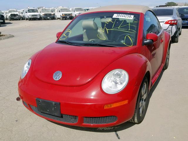 3VWRG31Y26M327057 - 2006 VOLKSWAGEN NEW BEETLE Qırmızı foto 2