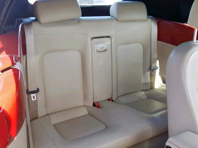 3VWRG31Y26M327057 - 2006 VOLKSWAGEN NEW BEETLE Qırmızı foto 6