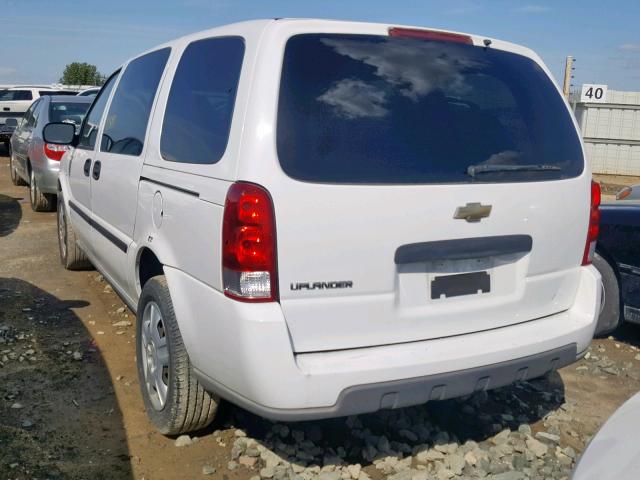 1GNDV13157D213825 - 2007 CHEVROLET UPLANDER WHITE photo 3