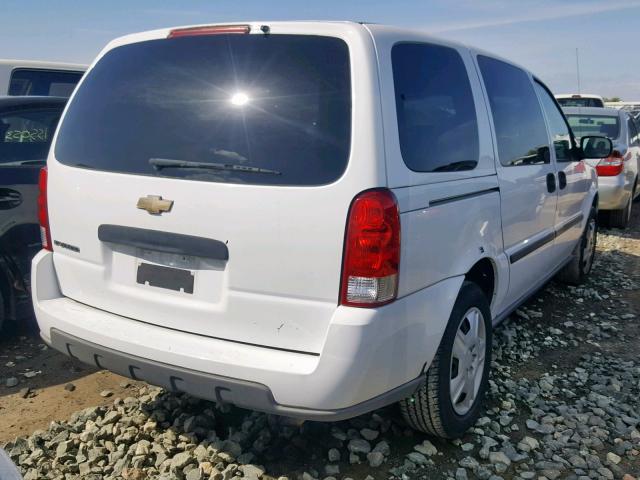 1GNDV13157D213825 - 2007 CHEVROLET UPLANDER WHITE photo 4