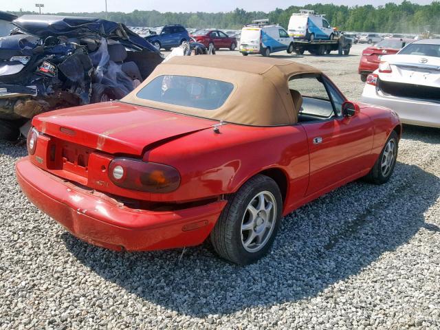 JM1NA3535V0721154 - 1997 MAZDA MX-5 MIATA RED photo 4