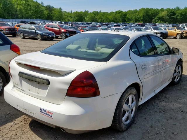 2G2WP552771215567 - 2007 PONTIAC GRAND PRIX WHITE photo 4