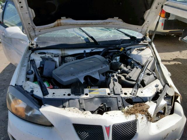 2G2WP552771215567 - 2007 PONTIAC GRAND PRIX WHITE photo 7