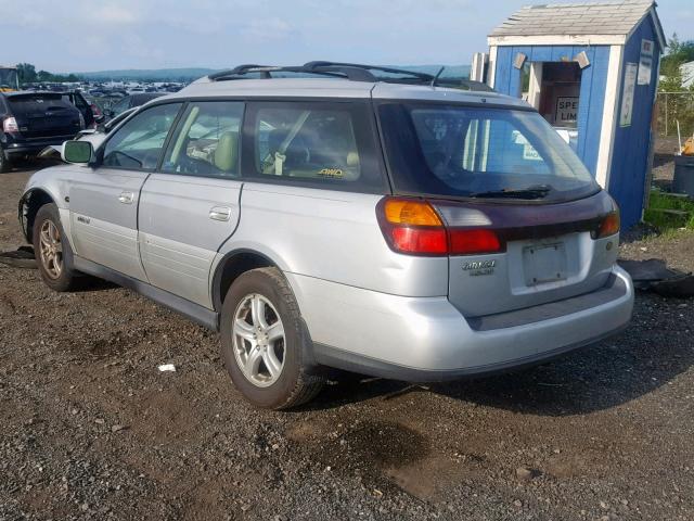 4S3BH806847625120 - 2004 SUBARU LEGACY OUT SILVER photo 3