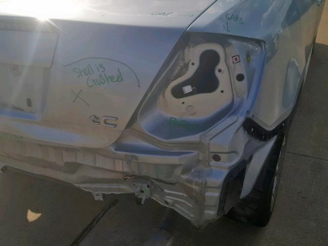 JTKDE177260105751 - 2006 TOYOTA SCION TC ვერცხლისფერი ფოტო 10