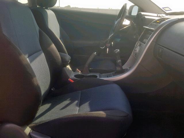 JTKDE177260105751 - 2006 TOYOTA SCION TC ვერცხლისფერი ფოტო 5