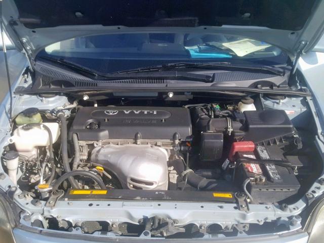 JTKDE177260105751 - 2006 TOYOTA SCION TC ვერცხლისფერი ფოტო 7