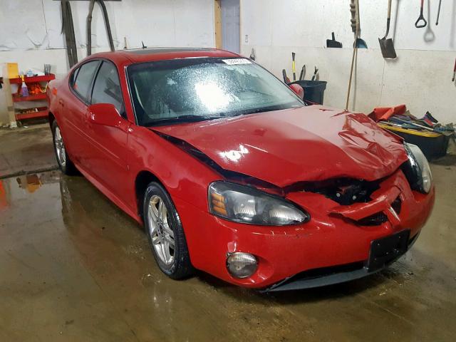 2G2WR554161256111 - 2006 PONTIAC GRAND PRIX RED photo 1