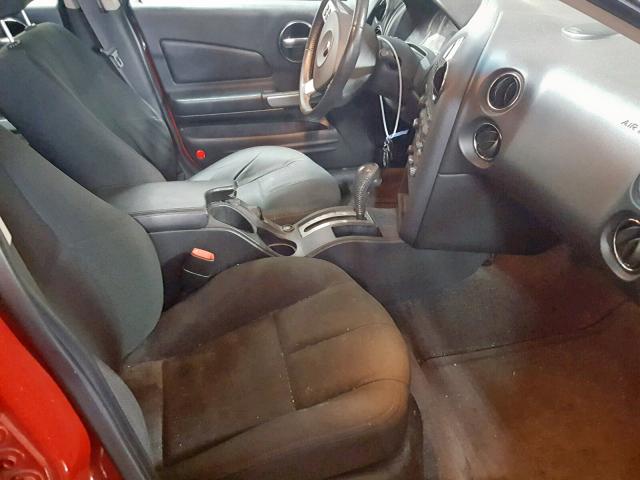 2G2WR554161256111 - 2006 PONTIAC GRAND PRIX RED photo 5