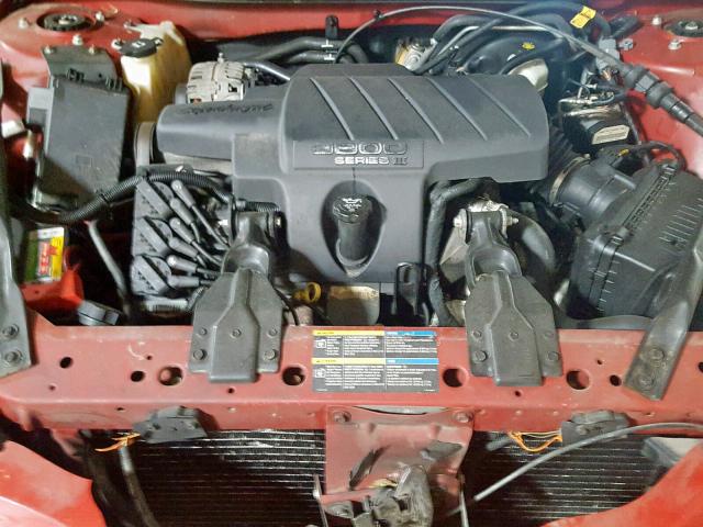 2G2WR554161256111 - 2006 PONTIAC GRAND PRIX RED photo 7