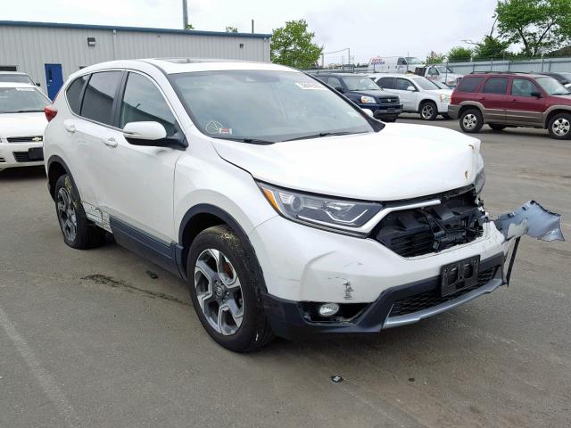 5J6RW2H83HL003359 - 2017 HONDA CR-V EXL WHITE photo 1