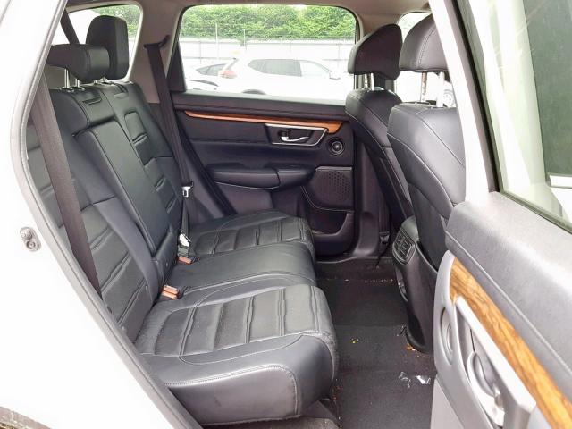 5J6RW2H83HL003359 - 2017 HONDA CR-V EXL WHITE photo 6