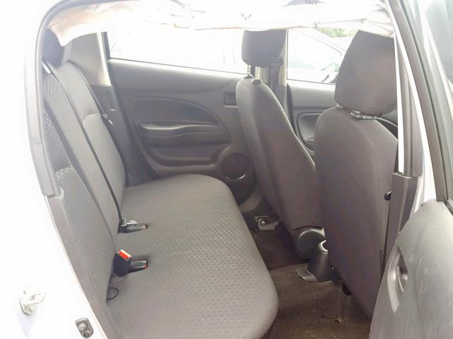 ML32A3HJ5FH001646 - 2015 MITSUBISHI MIRAGE DE SILVER photo 6