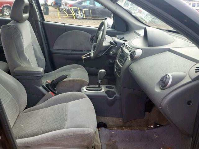 1G8AL54F85Z111206 - 2005 SATURN ION LEVEL BLACK photo 5