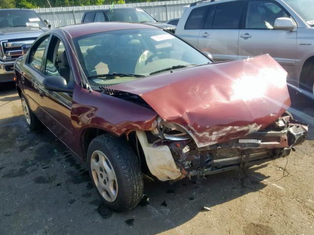 1B3ES26C82D584884 - 2002 DODGE NEON BURGUNDY photo 1