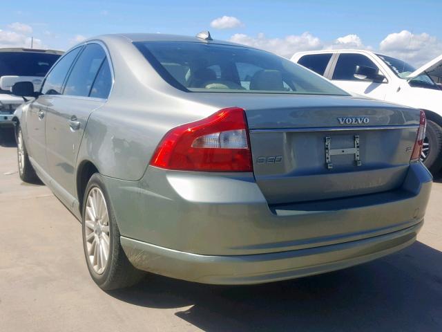 YV1AS982381049072 - 2008 VOLVO S80 3.2 GREEN photo 3