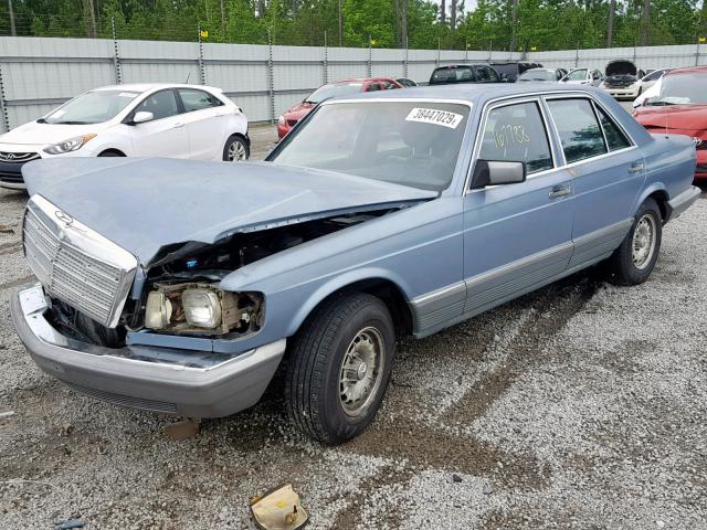 WDBCB20C5FA103560 - 1985 MERCEDES-BENZ 300 SD BLUE photo 2