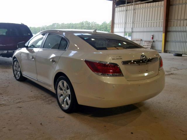 1G4GC5ED8BF365939 - 2011 BUICK LACROSSE C WHITE photo 3