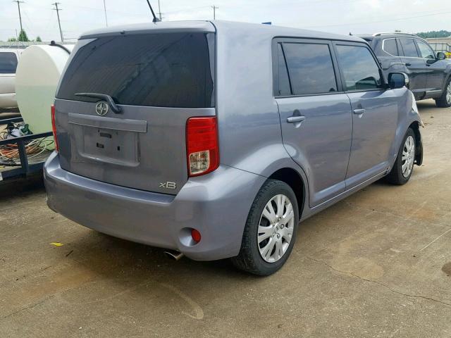 JTLZE4FE4CJ016644 - 2012 TOYOTA SCION XB 灰色 照片 4