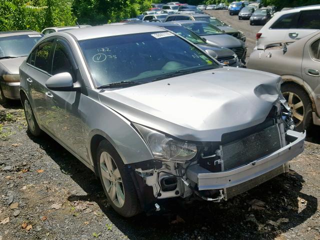 1G1P75SZ0E7127356 - 2014 CHEVROLET CRUZE SILVER photo 1