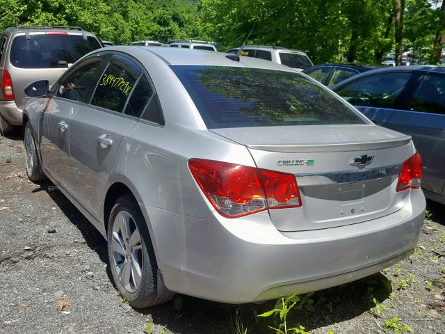 1G1P75SZ0E7127356 - 2014 CHEVROLET CRUZE SILVER photo 3