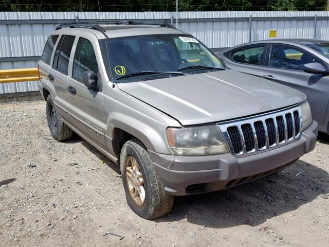 1J4GW48S83C594442 - 2003 JEEP GRAND CHER GRAY photo 1