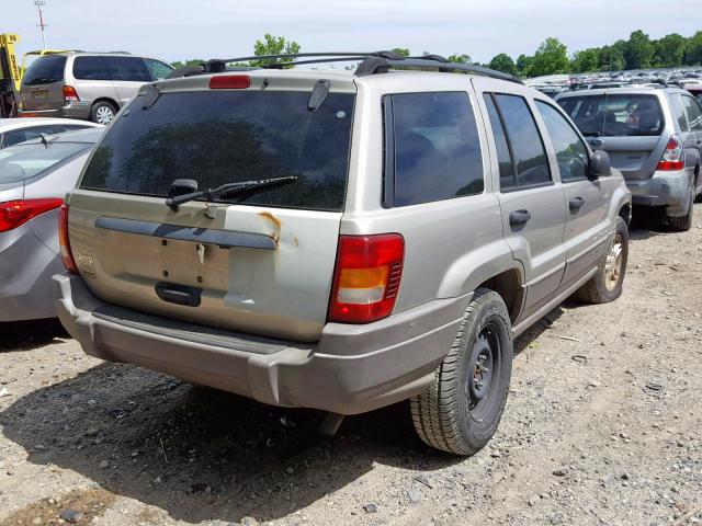 1J4GW48S83C594442 - 2003 JEEP GRAND CHER GRAY photo 4