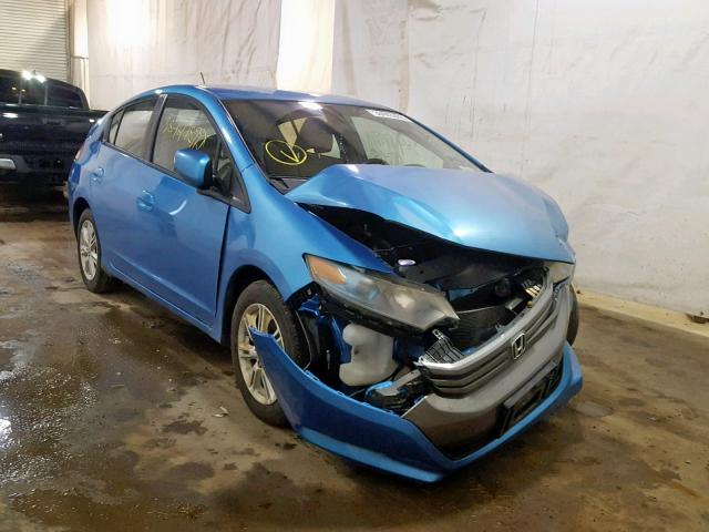 JHMZE2H74AS014686 - 2010 HONDA INSIGHT EX BLUE photo 1