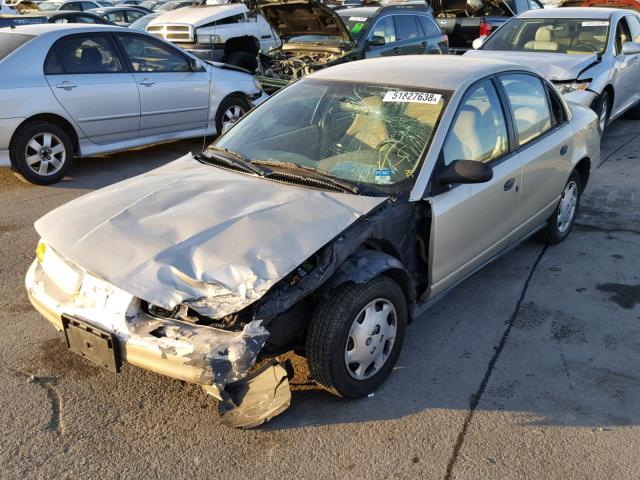 1G8ZH52881Z298191 - 2001 SATURN SL1 BEIGE photo 2