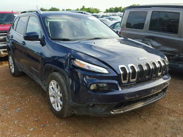 1C4PJLCB4JD611881 - 2018 JEEP CHEROKEE L BLUE photo 1