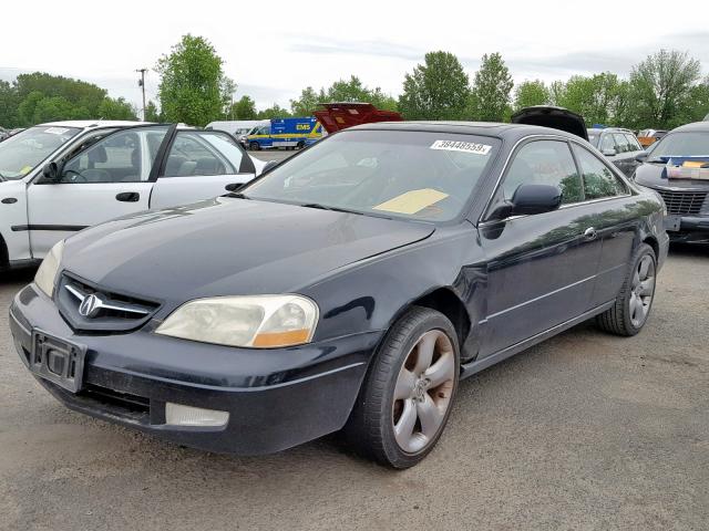 19UYA42401A006675 - 2001 ACURA 3.2CL BLACK photo 2