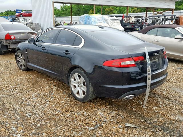 SAJWA0FA0AHR54436 - 2010 JAGUAR XF LUXURY BLACK photo 3