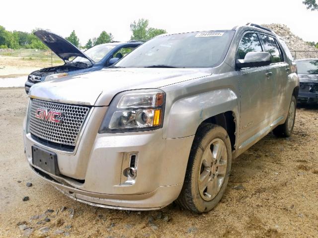 2GKALYEK2D6135499 - 2013 GMC TERRAIN DE SILVER photo 2