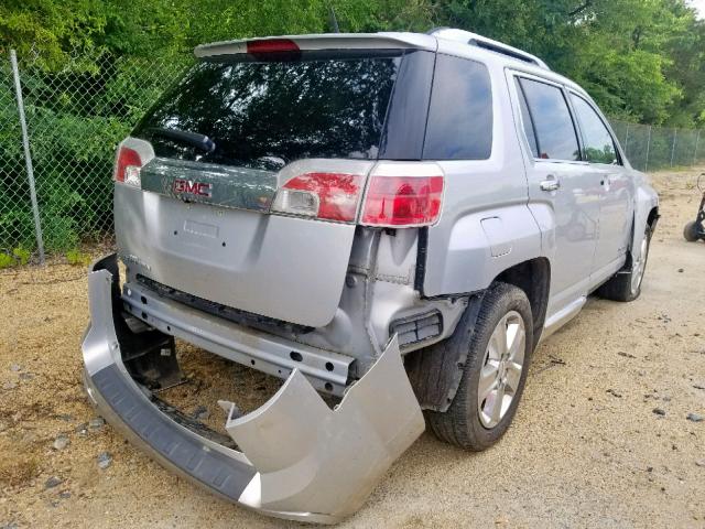 2GKALYEK2D6135499 - 2013 GMC TERRAIN DE SILVER photo 4