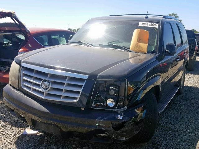 1GYEK63N82R290720 - 2002 CADILLAC ESCALADE L BLACK photo 2