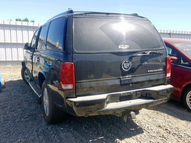 1GYEK63N82R290720 - 2002 CADILLAC ESCALADE L BLACK photo 3