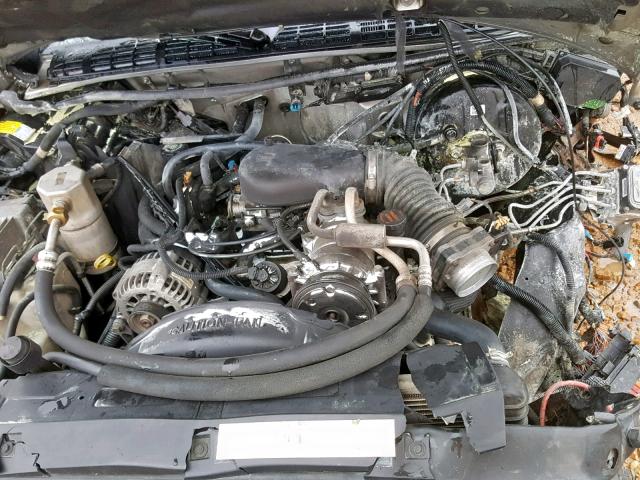 1GKDT13W912187425 - 2001 GMC JIMMY GRAY photo 7