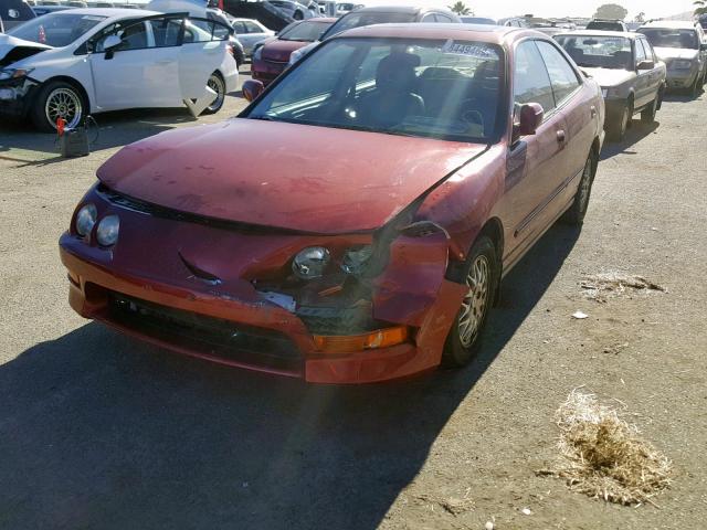 JH4DB765XWS004706 - 1998 ACURA INTEGRA LS RED photo 2