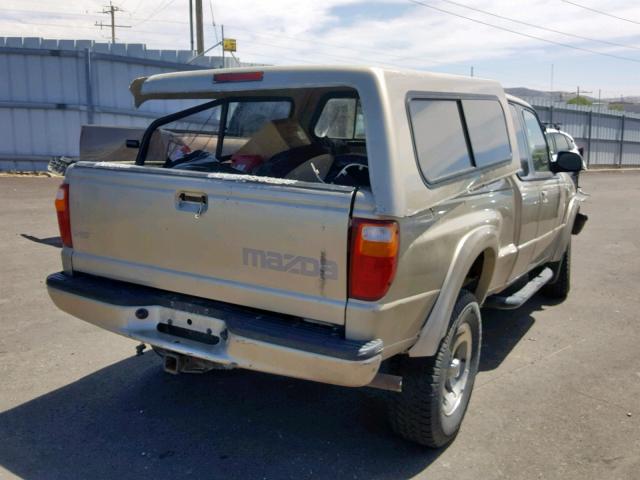 4F4ZR47E82TM09927 - 2002 MAZDA B4000 CAB GOLD photo 4