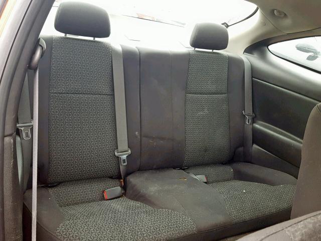 1G2AS18H097186520 - 2009 PONTIAC G5 RED photo 6