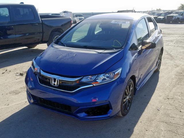 3HGGK5G63JM710204 - 2018 HONDA FIT SPORT ლურჯი ფოტო 2