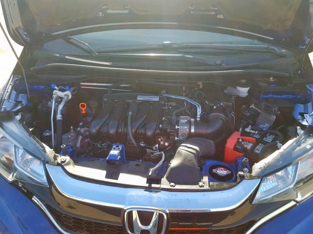 3HGGK5G63JM710204 - 2018 HONDA FIT SPORT ლურჯი ფოტო 7