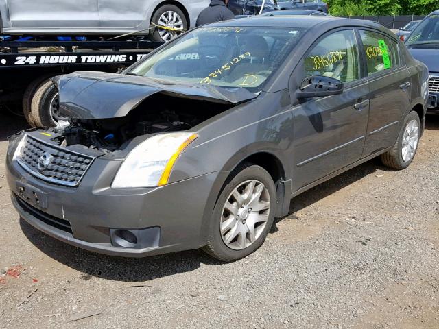 3N1AB61E47L712362 - 2007 NISSAN SENTRA 2.0 GRAY photo 2