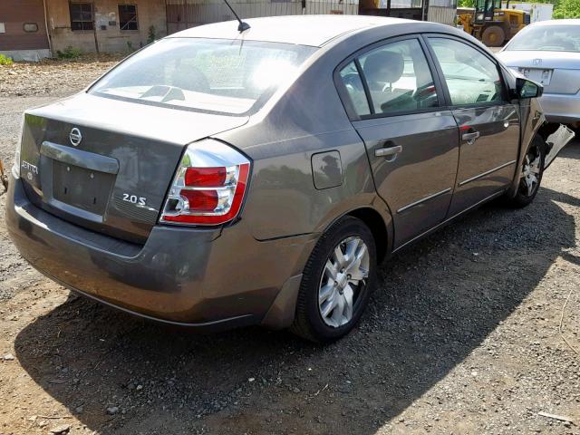 3N1AB61E47L712362 - 2007 NISSAN SENTRA 2.0 GRAY photo 4