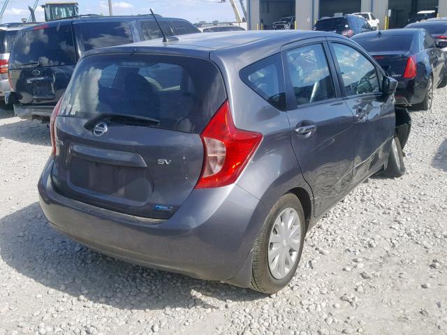 3N1CE2CP1GL399892 - 2016 NISSAN VERSA NOTE GRAY photo 4