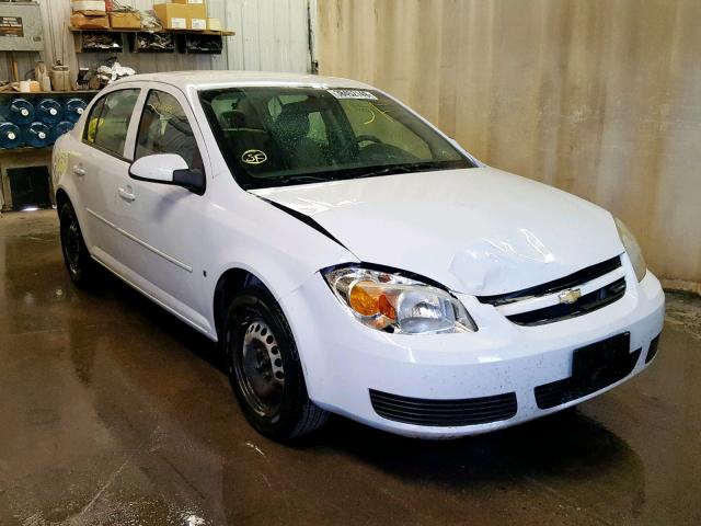 1G1AL55F077253903 - 2007 CHEVROLET COBALT LT WHITE photo 1