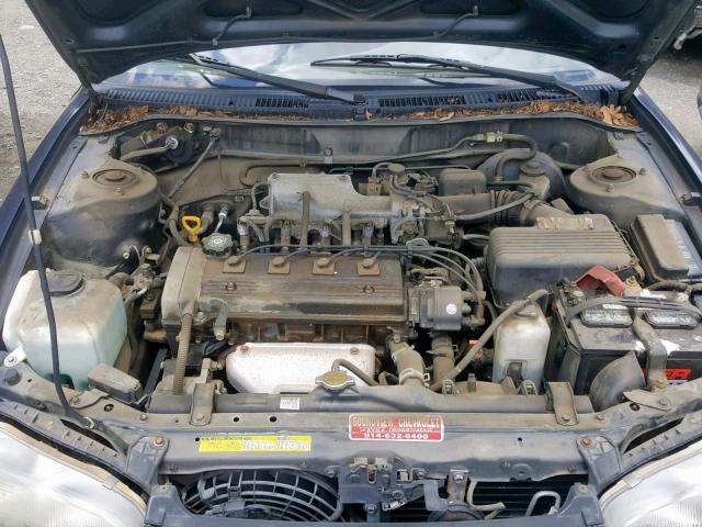 1Y1SK5269VZ456580 - 1997 GEO PRIZM BASE მწვანე ფოტო 7