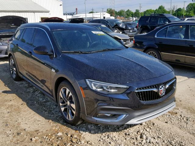 W04GU8SX9J1063745 - 2018 BUICK REGAL TOUR BLUE photo 1